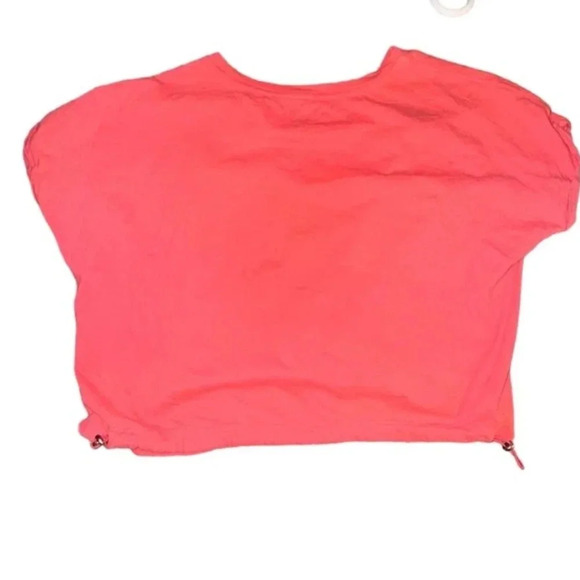 Calvin Klein Performance Bungee Hem Pocket Cotton T-Shirt Watermelon M - Picture 2 of 14
